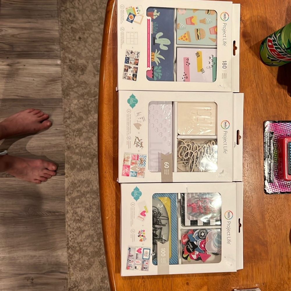 3 bundle Project life best scrapbooking stuff in the world brand new